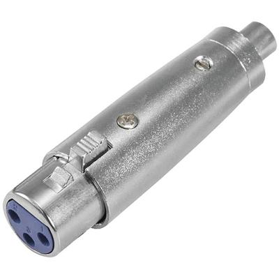 OMNITRONIC Adapter RCA(F)/XLR(F)