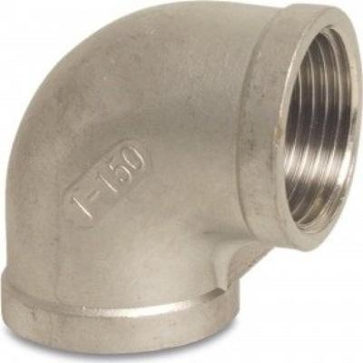 Knie 90° - Fig.90 - RVS - binnen/binnen - 3/4"