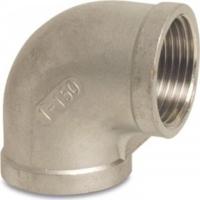 Knie 90° - Fig.90 - RVS - binnen/binnen - 3/4" - thumbnail