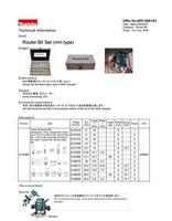 Makita Accessoires Freesset 12-Dlg 6mm - D-57065 - D-57065 - thumbnail