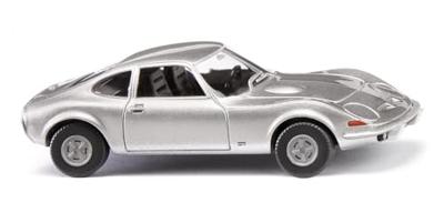 Wiking 0804 10 H0 Auto Opel GT, zilver-metallic Wiking 0804 10 H0 Auto Opel GT, zilver-metallic