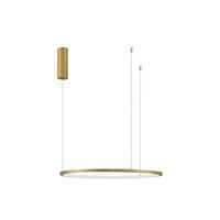 Lyora Ronde hanglampTarquin goud Ø 60cm - 9345602 - thumbnail