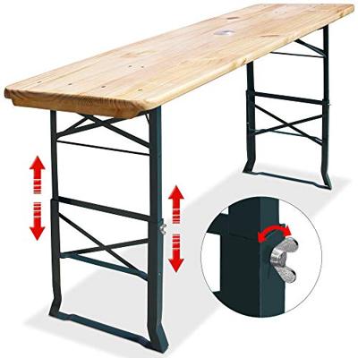Biertent tafel 170x50x75-105cm in hoogte verstelbaar Biertent tafel 170x50x75-105cm in hoogte verstelbaar