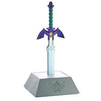 The Legend of Zelda Lamp Master Sword zilvergrijs, schacht meerkleurig, werkt op batterijen of USB, in geschenkdoos. - thumbnail