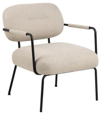 Bendt Fauteuil 'Calyn' Stof, kleur Beige