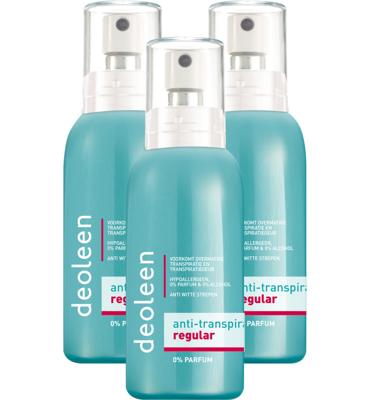 Deoleen Anti-transpirant Deodorant Verstuiver Regular