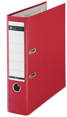 Leitz 180° ordner, A4, uit PP, rug van 8 cm, rood Leitz 180° ordner, A4, uit PP, rug van 8 cm, rood