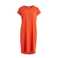 VILA T-shirtjurk VIDREAMERS met biologisch katoen rood - thumbnail