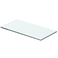 Wandschap transparant 40x15 cm glas - thumbnail