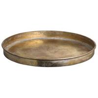 Dienblad Krist - goudkleurig - 4,2xØ47 cm - Leen Bakker - thumbnail