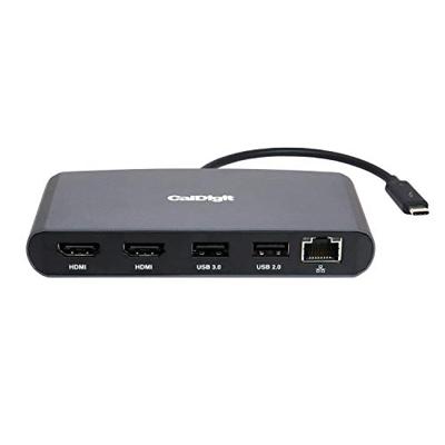 CalDigit Thunderbolt 3 mini Dock Bedraad Zwart, Grijs