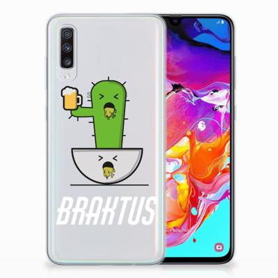 Samsung Galaxy A70 Telefoonhoesje met Naam Braktus Samsung Galaxy A70 Telefoonhoesje met Naam Braktus