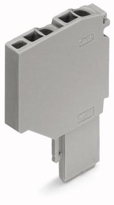 WAGO 2020-261 Connector, female voor zelf-installatie Grijs 1 stuk(s)