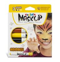 Carioca maquillagestiften Mask Up Animals, doos met 3 stiften - thumbnail