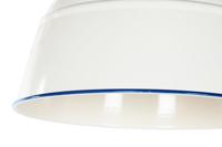 Plafondlamp Home ESPRIT Blauw Wit Metaal 50 W 32,5 x 32,5 x 30 cm - thumbnail