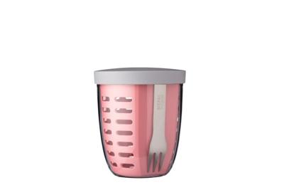Mepal fruit & veggie pot ellipse - roze
