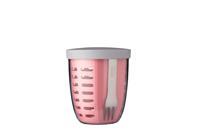 Mepal fruit & veggie pot ellipse - roze - thumbnail