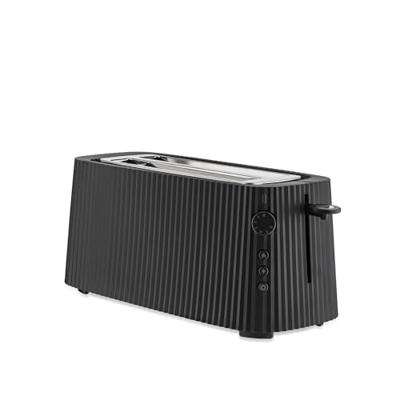 Alessi Broodrooster Plisse - Zwart - 1700 W - door Michele De Lucchi - MDL15 B