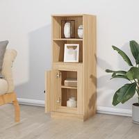 Hoge kast 36x35,5x103,5 cm bewerkt hout sonoma eikenkleurig - thumbnail