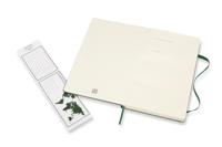 Notitieboek moleskine l 130x210mm blanco hc green - thumbnail
