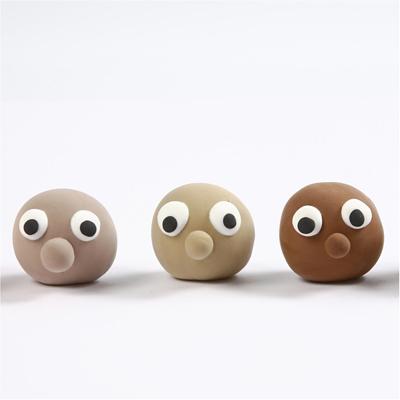 Creativ Company Silk clay, huidskleur, 6dlg. - thumbnail