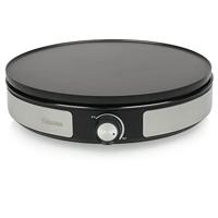 Tristar BP-2639 Crêpe maker Anti-aanbaklaag, Controlelampje Zwart, Zilver - thumbnail