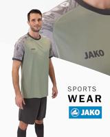 JAKO 4224 Shirt Iconic Km - Mintgroen/Zachtgrijs/Antra Light - M - thumbnail