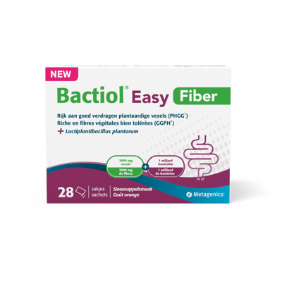 Bactiol Easy Fiber Sinaasappelsmaak 28 Zakjes