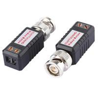 2 PC's HD 202E verbeterde versie coaxiale CVI/TVI/AHD 1CH passieve Transceiver Video Balun - thumbnail