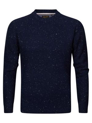 50% korting - Petrol Industries Heren Trui met ingeweven structuur Blauw - M 50% korting - Petrol Industries Heren Trui met ingeweven structuur Blauw - M