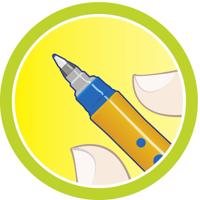 Rollerpen STABILO worker colorful 2019/41 medium blauw | 10 stuks - thumbnail