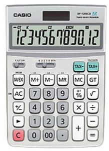 Casio bureaurekenmachine DF-120 ECO