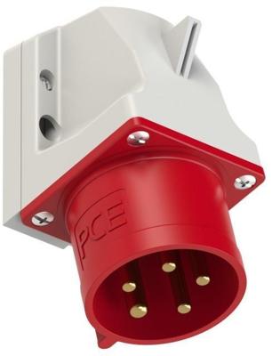 GP CEE 5P/32A/400V opb wcd rood met pennen - 6313177