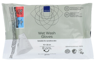 Abena Vochtige Washand Ongeparfumeerd Abena Vochtige Washand Ongeparfumeerd