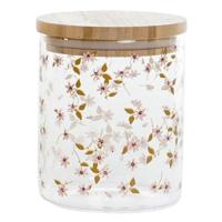 Tin DKD Home Decor Bamboe Borosilicaatglas Shabby Chic 700 ml 10 x 10 x 12,5 cm (4 Stuks) - thumbnail