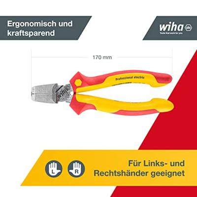 Wiha Installationszange TriCut electric 38853 Elektronica Zijkniptang 170 mm Wiha Installationszange TriCut electric 38853 Elektronica Zijkniptang 170 mm