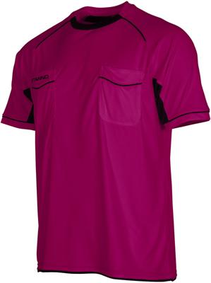 Stanno 429001 Bergamo Referee Shirt k.m. - Fuchsia-Black - XXL Stanno 429001 Bergamo Referee Shirt k.m. - Fuchsia-Black - XXL