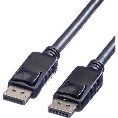ROLINE DisplayPort Kabel, DP M/M, zwart, 3 m ROLINE DisplayPort Kabel, DP M/M, zwart, 3 m