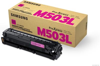 HP Tonercassette CLT-M503L SU281A Origineel Magenta 5000 bladzijden HP Tonercassette CLT-M503L SU281A Origineel Magenta 5000 bladzijden