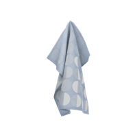 Bunzlau Castle Bunzlau Castle Dots theedoek 65x65 Grey-Blue - thumbnail