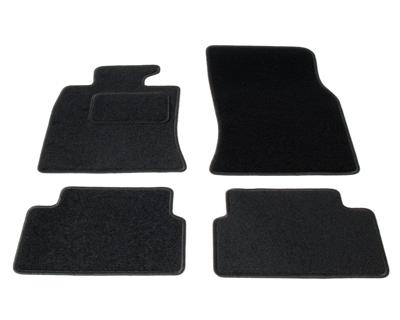 Automatten op maat - zwart stof - Mini Clubman R55 2007-2014