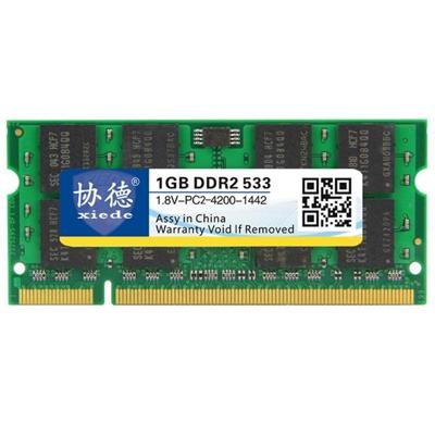 XIEDE X028 DDR2 533 MHz 1GB algemene volledige compatibiliteit geheugen RAM module voor laptop XIEDE X028 DDR2 533 MHz 1GB algemene volledige compatibiliteit geheugen RAM module voor laptop