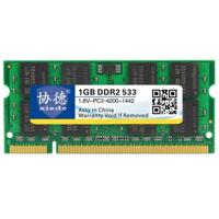 XIEDE X028 DDR2 533 MHz 1GB algemene volledige compatibiliteit geheugen RAM module voor laptop - thumbnail