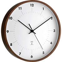TFA Dostmann 98.1097 Wandklok Zendergestuurd 25.5 cm x 5 cm Hout - thumbnail