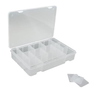 VISO Assortimentsdoos (l x b x h) 200 x 135 x 40 mm Aantal vakken: 21 Variabele onderverdeling Inhoud 1 stuk(s)