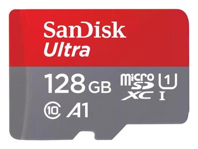 SanDisk Ultra microSDXC 128 GB geheugenkaart