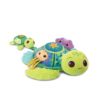 Knuffel Vtech Baby Juju, Mother Turtle + 6 Maanden Gerecycled Muzikaal
