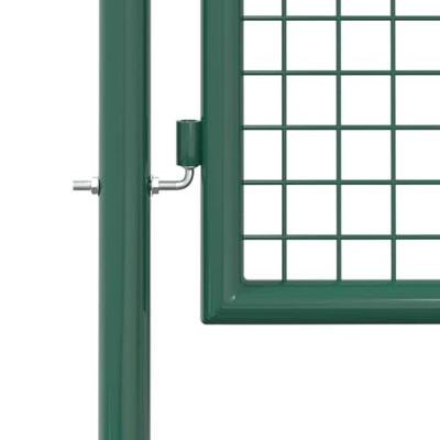 Hekpoort staal 100x125 cm groen