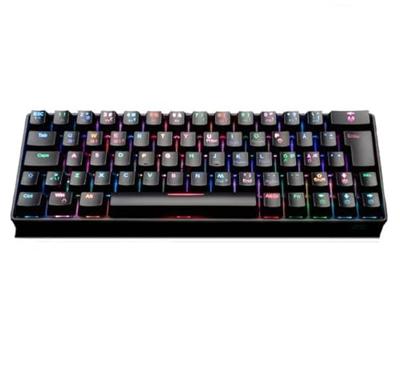 Fourze GK60 RGB Mechanical Gaming Toetsenbord zonder Numpad zwart