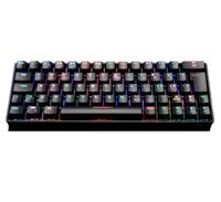 Fourze GK60 RGB Mechanical Gaming Toetsenbord zonder Numpad zwart - thumbnail